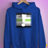 Agender Pride Flag Exclamation Point Hoodie - Royal Blue